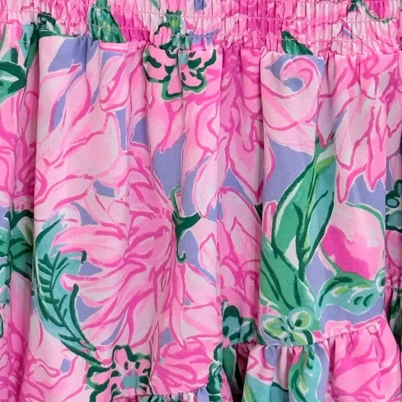 Lilly Pulitzer Pink Floral Dress - Picture 4 of 4